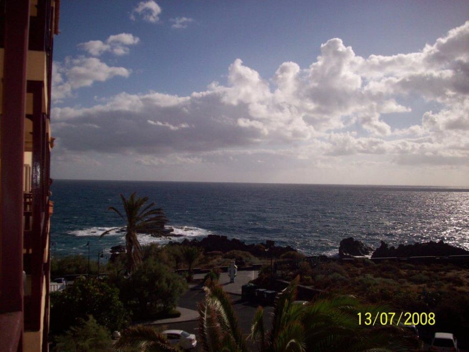 Blick von unserem Zimmer Apartamentos Centro Cancajos