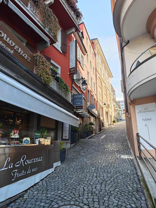 Außenansicht Hotel la Rouvenaz