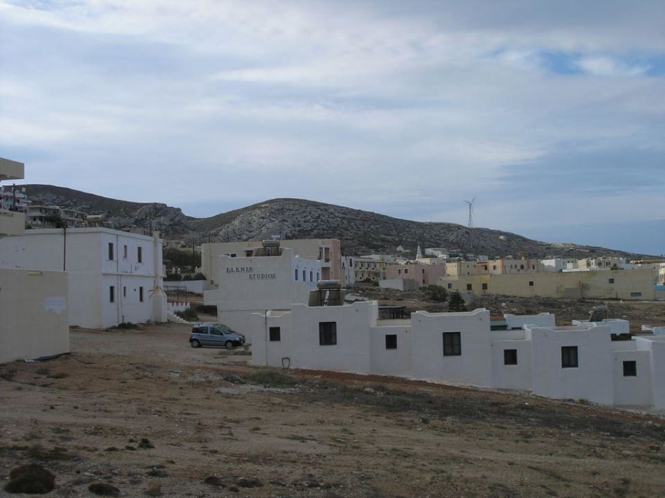 Blick vom Balkon Hotel Alpha