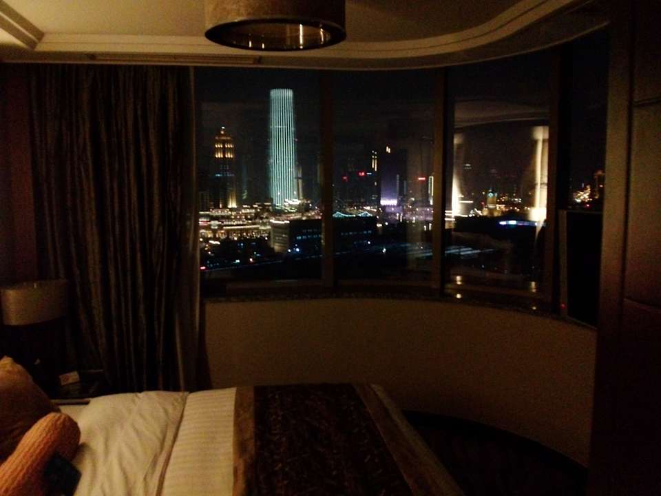 View from the 21st floor Radisson Plaza Hotel Tianjin