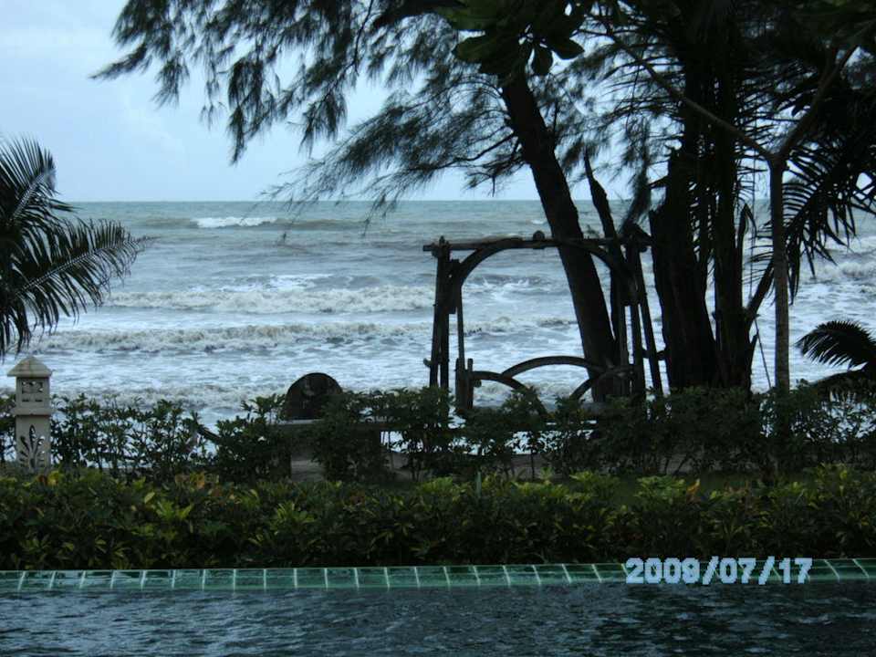 Ausblick von der Strandpoolvilla Koh Chang Paradise Resort & Spa