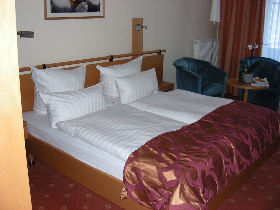 Doppelbett Hotel Bernstein Rügen