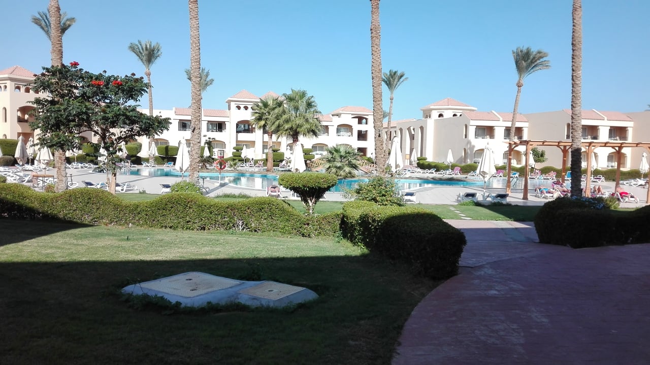 Gartenanlage Cleopatra Luxury Resort Makadi Bay