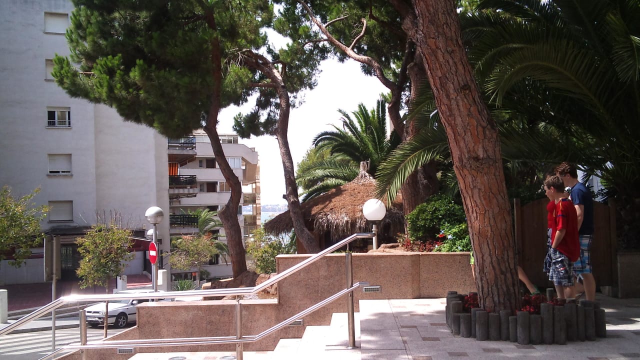 Treppe zum Hotel Hotel Las Vegas