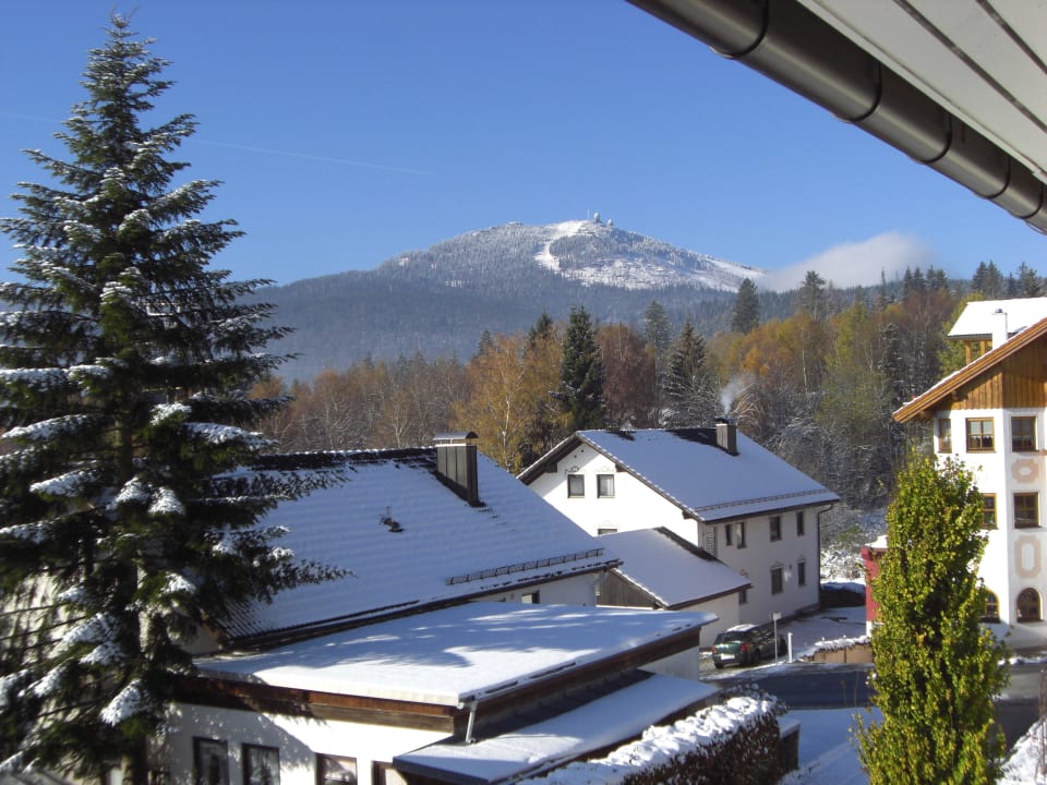 Blick vom Balkon Pension Sonneneck