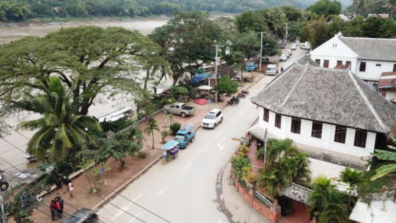 Ausblick Luang Prabang River Lodge
