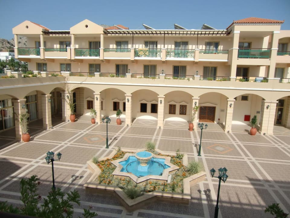 Blick vom Balkon Lindos Princess Beach Resort & Spa