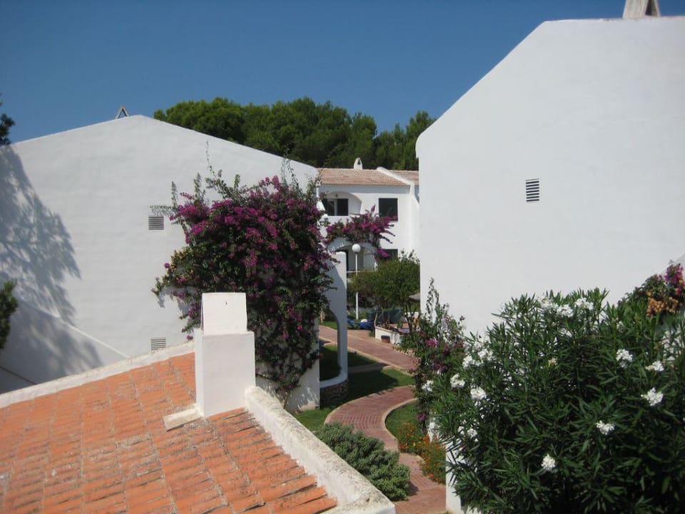 Blick in die Anlage Playa Parc Apartments