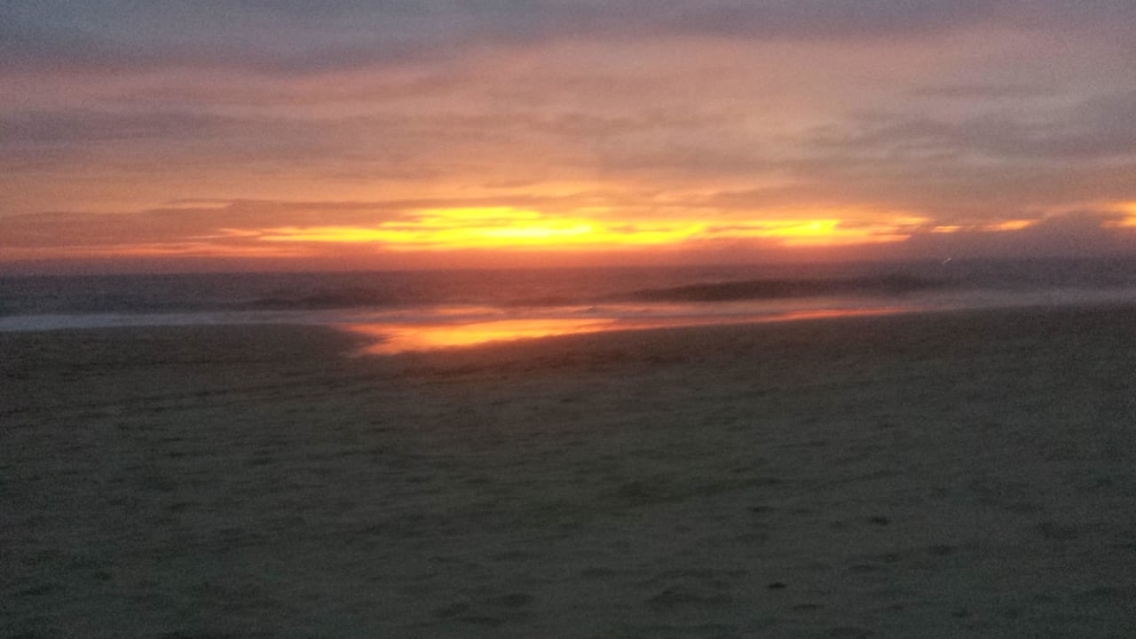 Sonnenuntergang am Strand Hotel Koggala Beach