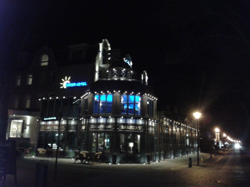Europahotel bei Nacht Europa Hotel Kühlungsborn