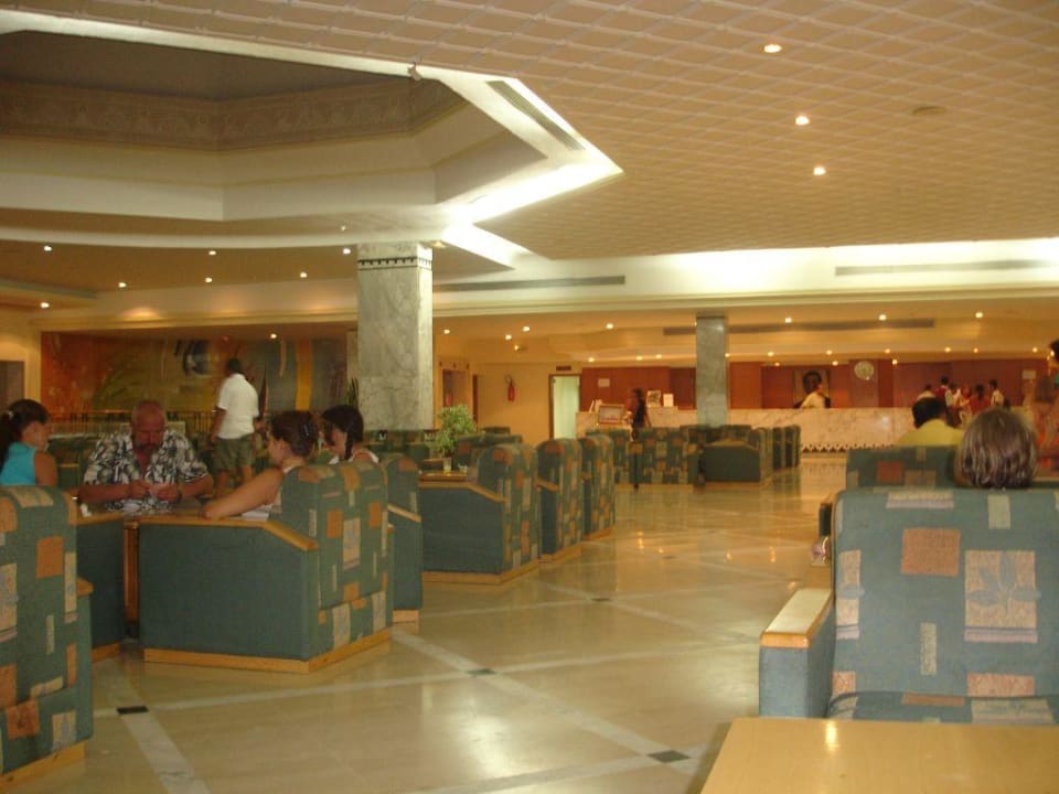 Hall d'accueil de l'hôtel El Mouradi Club Kantaoui