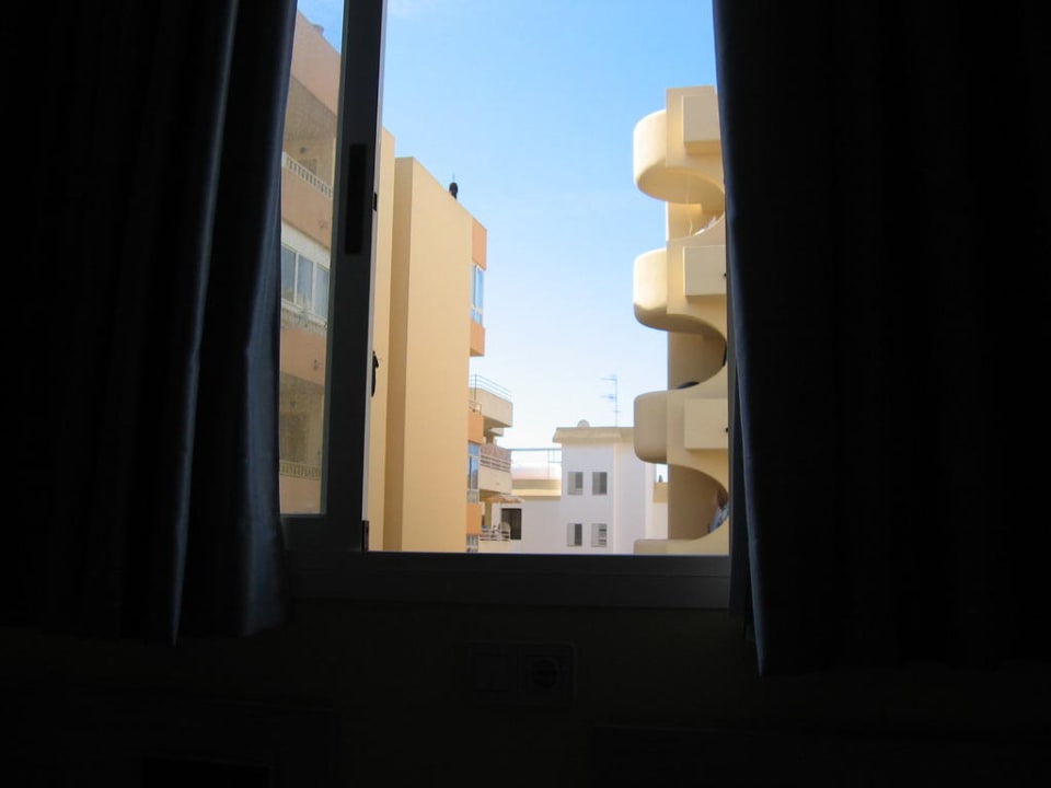 Ausblick aus dem Zimmerfenster Hotel Vibra Vila