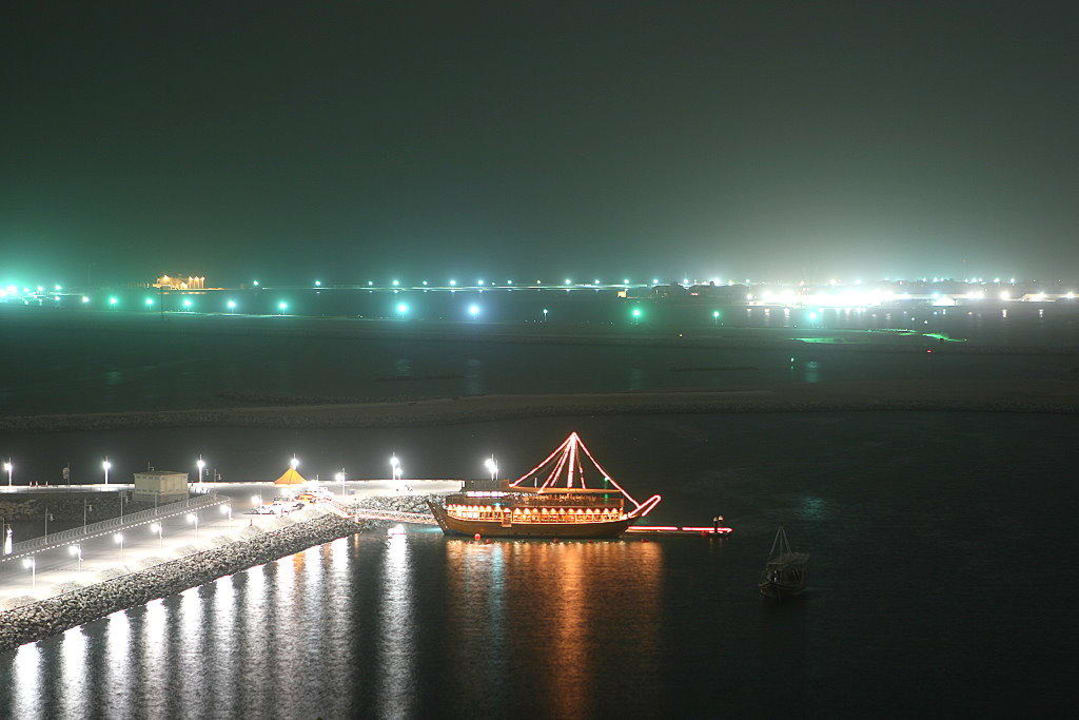 Restaurantschiff "The Dhow" Le Meridien Mina Seyahi Beach Resort & Waterpark