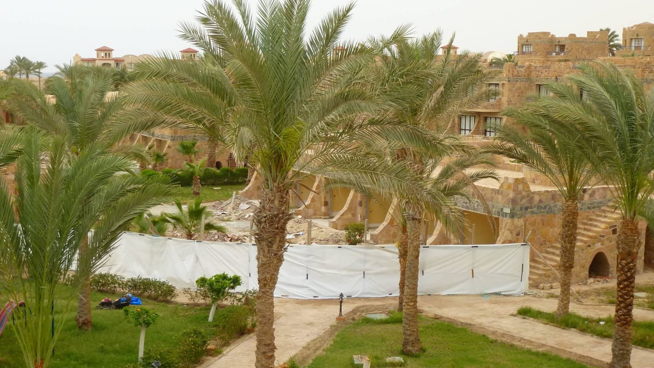 Bauarbeiten an den Bungalows Utopia Beach Club