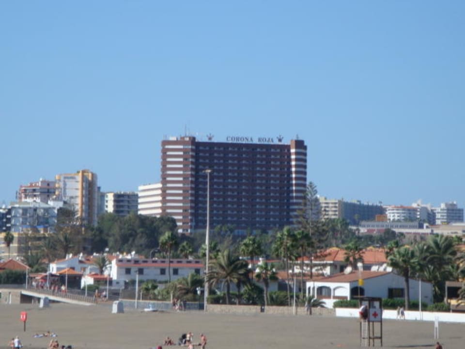 Ansicht vom Strand Corona Roja