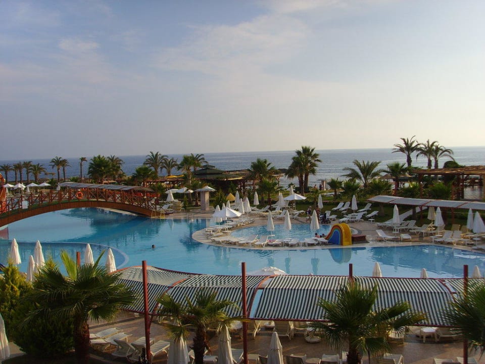 Blick auf den Pool Oz Hotels Incekum Beach