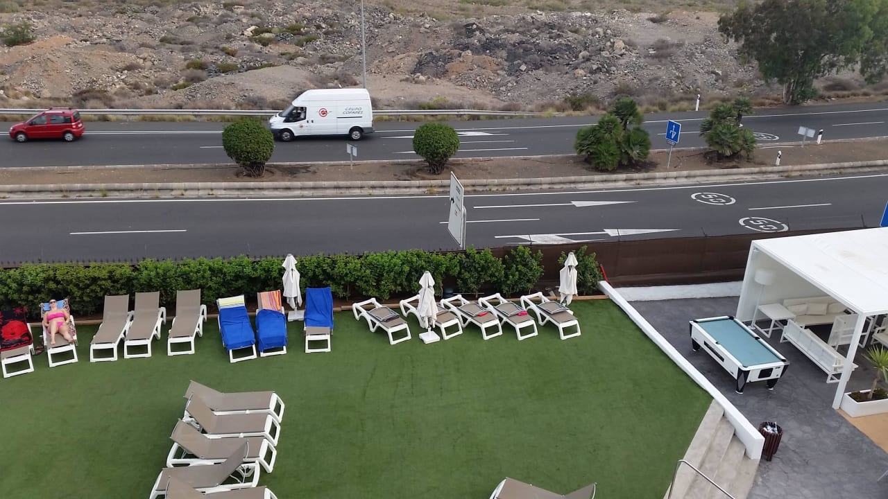 Blick aus dem Zimmer Servatur Playa Bonita