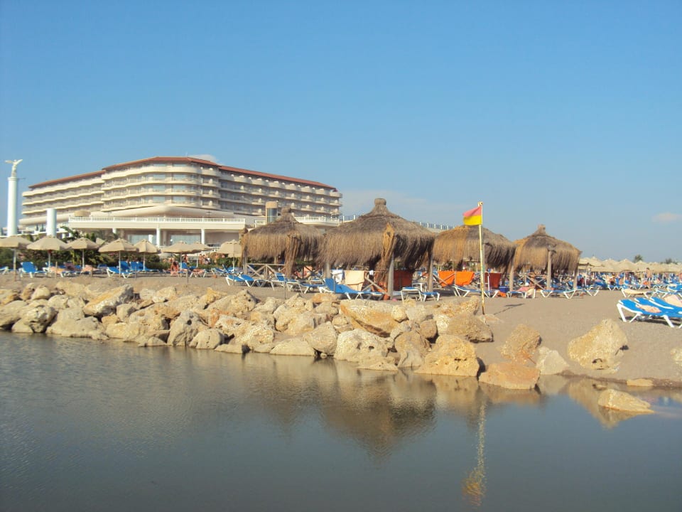 Schmutziges Brackwasser fließt ins Meer Starlight Resort Hotel