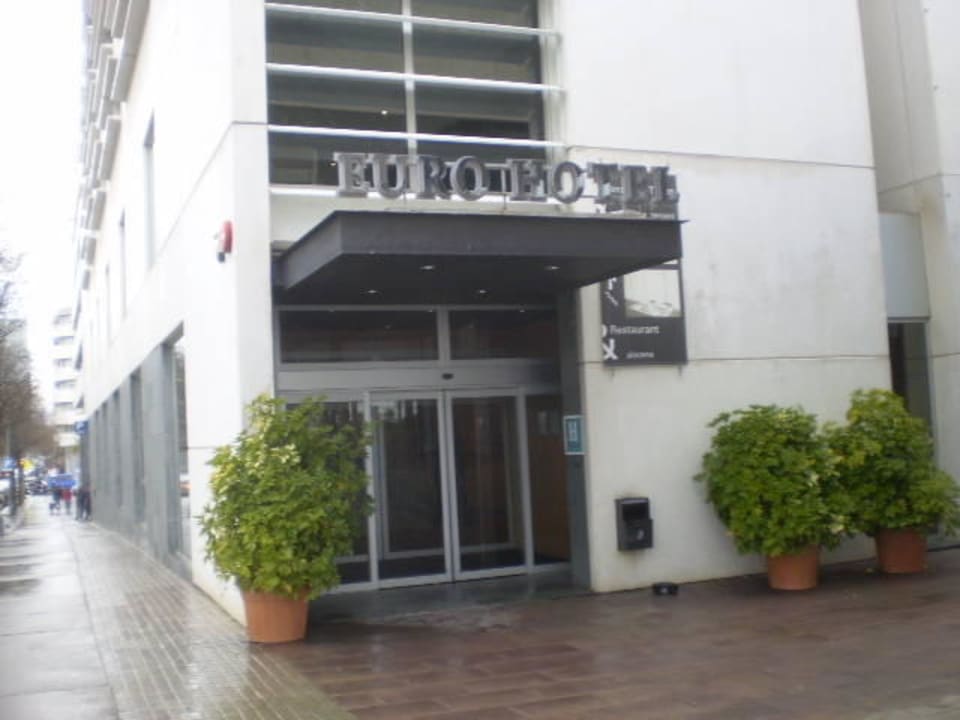 Eingangsbereich des Hotels Eurohotel Diagonal Port
