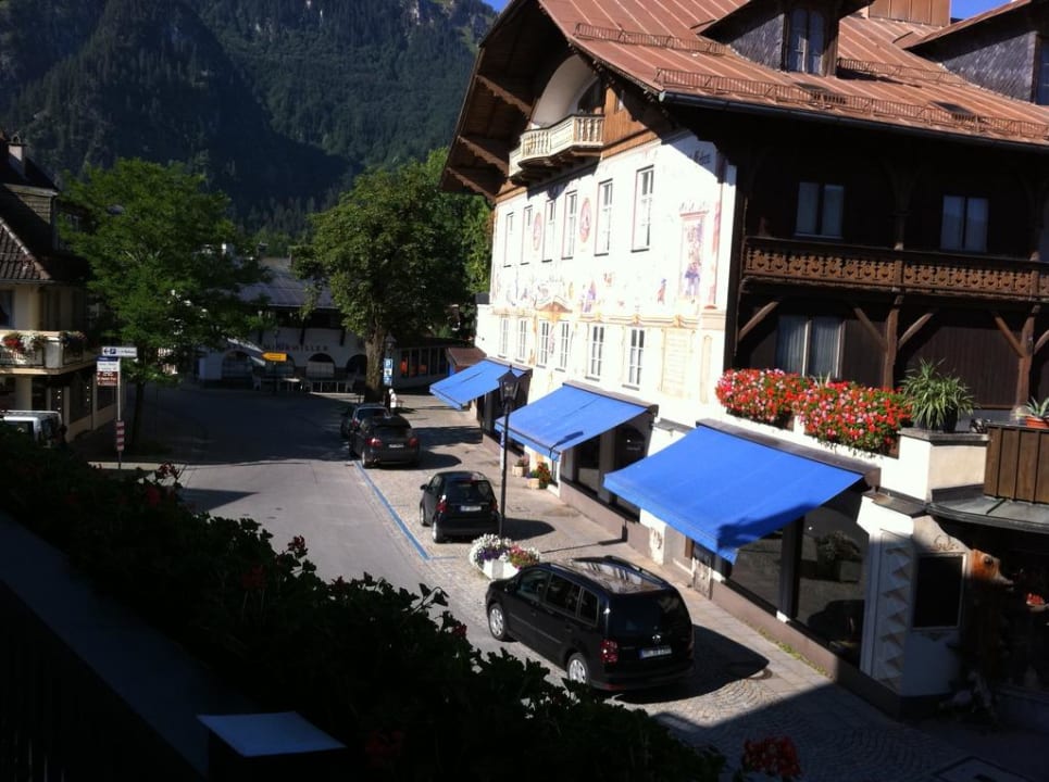 Foto vom Balkon Hotel Wittelsbach