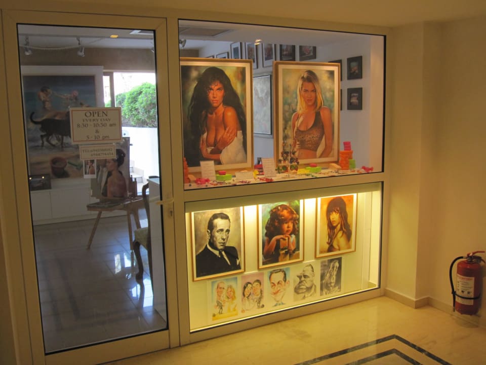 Eingang ins Restaurant Ibiscus Hotel Rhodos