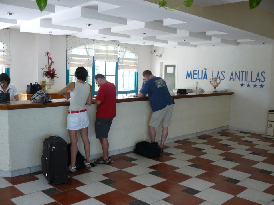Die Rezeption Melia Las Antillas - Adults only