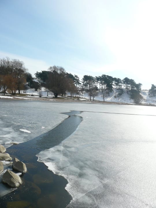 Kummerower See im Winter Hotel Gravelotte