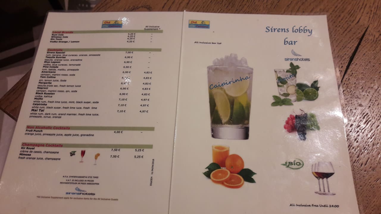 Gastro Calimera Sirens Beach