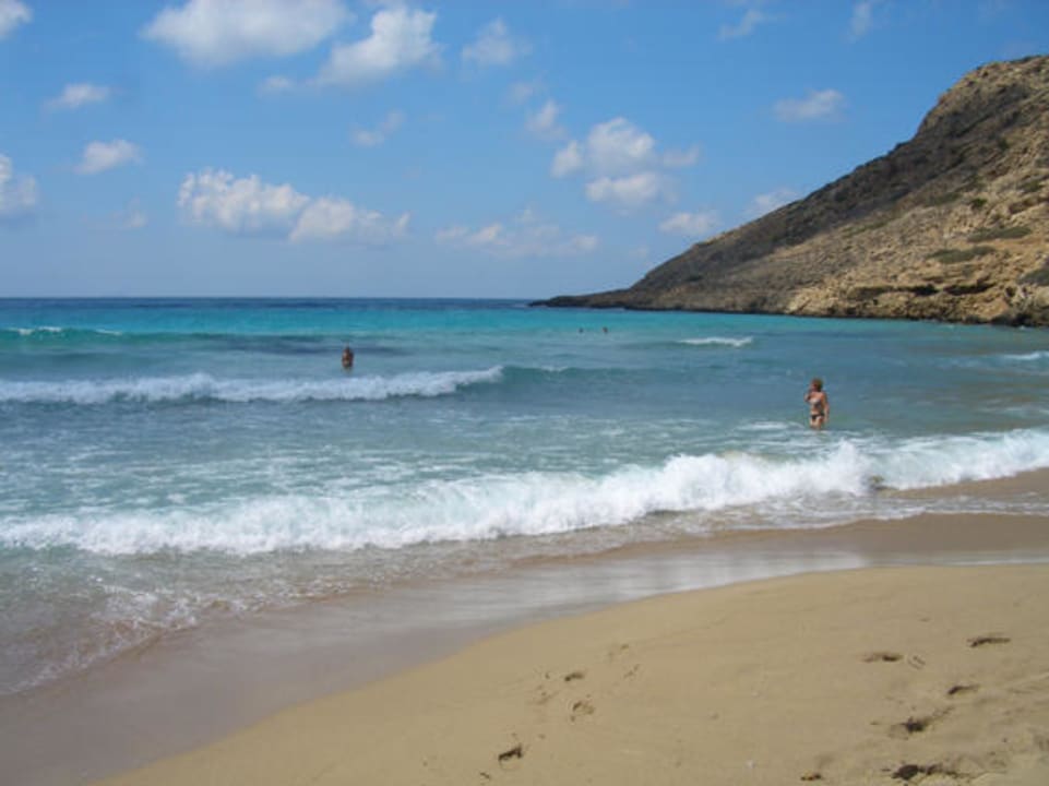 Der Sandstrand und das Meer Saint Nicolas Bungalows