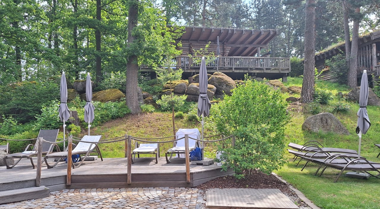 Gartenanlage Sole Felsen Hotel