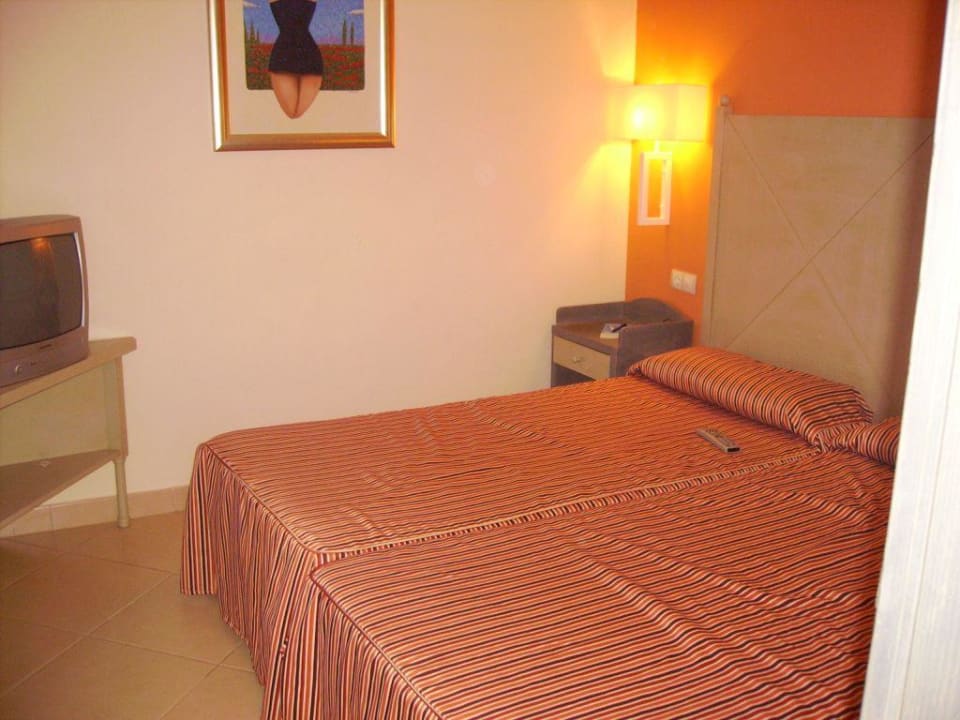 Unser Schlafzimmer allsun App.-Hotel Albatros