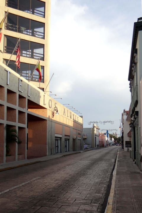 Straße Richtung Zentrum Hotel Fiesta Americana Merida