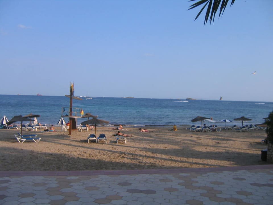 Strandblick vom Hotel  Hotel Figueretas