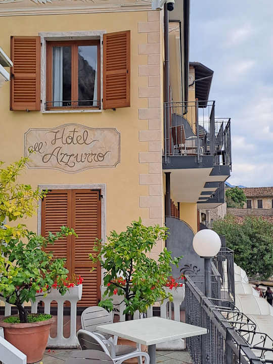 Außenansicht Hotel all'Azzurro