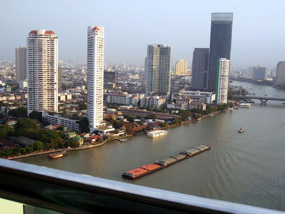 Blick von der 29. Etage Chatrium Hotel Riverside Bangkok