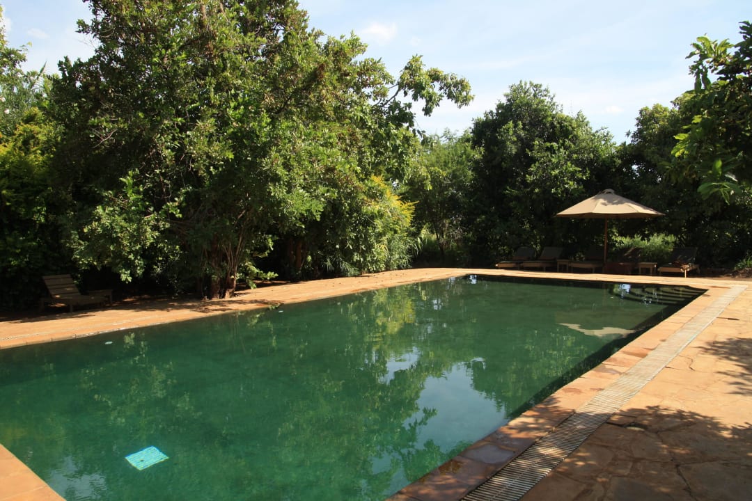 Badetücher werden vom Hotel bereitgelegt Ikweta Safari Camp