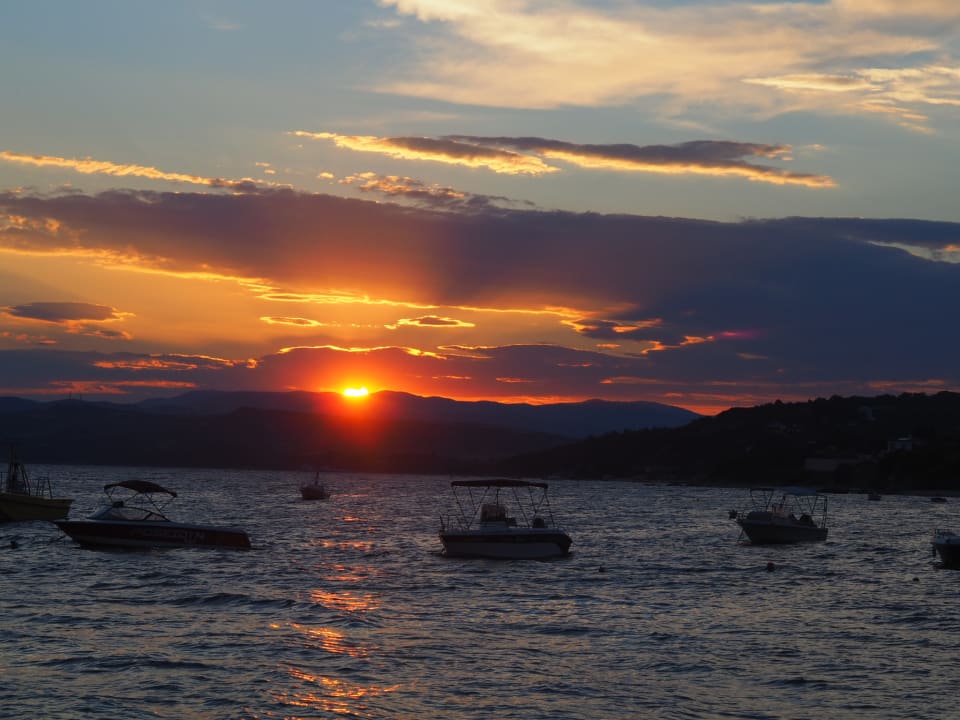 Ausblick Akrathos Beach Hotel