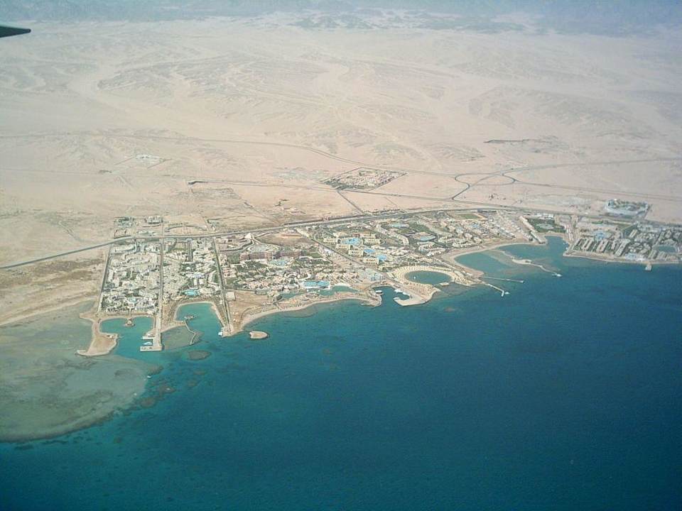 Flugzeugansicht Titanic Resort & Aqua Park