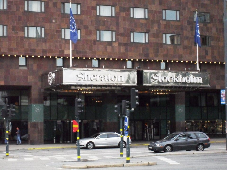 Hoteleingang Sheraton Stockholm Hotel Sheraton Stockholm