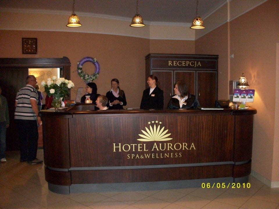 Rezeption und Empfangshalle Hotel Aurora Family & SPA