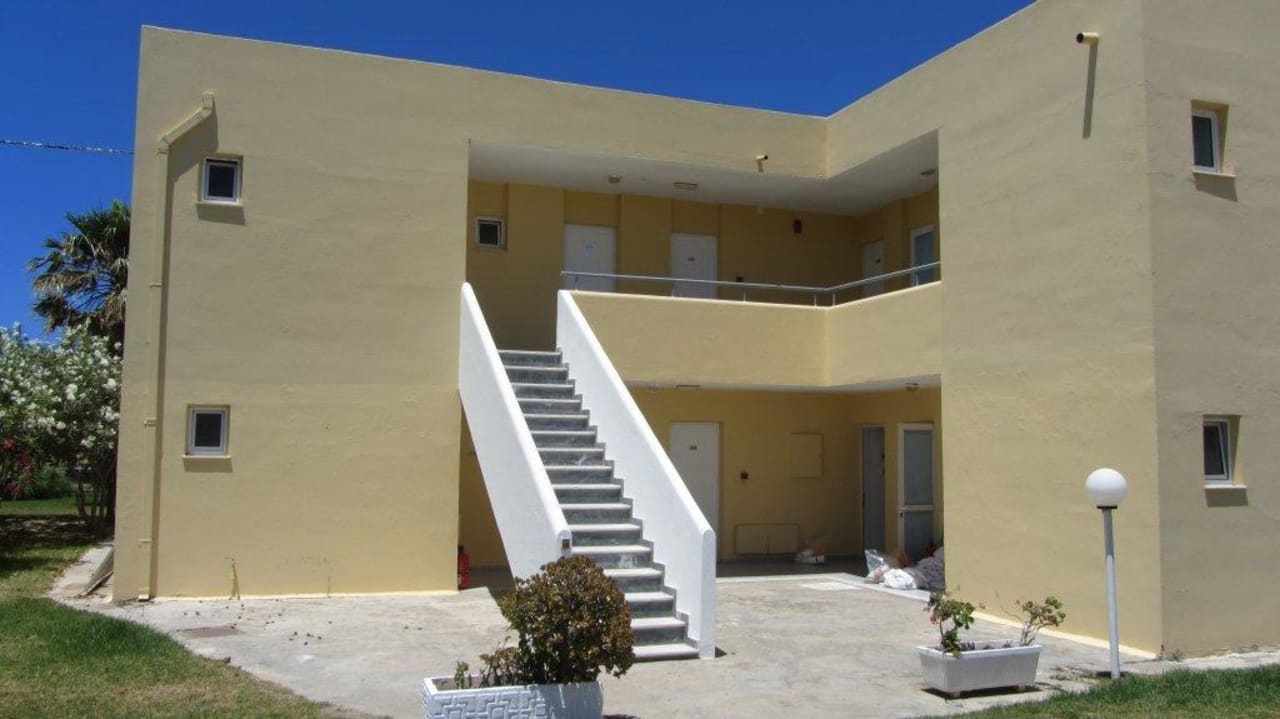 Aufgang zum Studio/Zimmer Hotel Nefeli