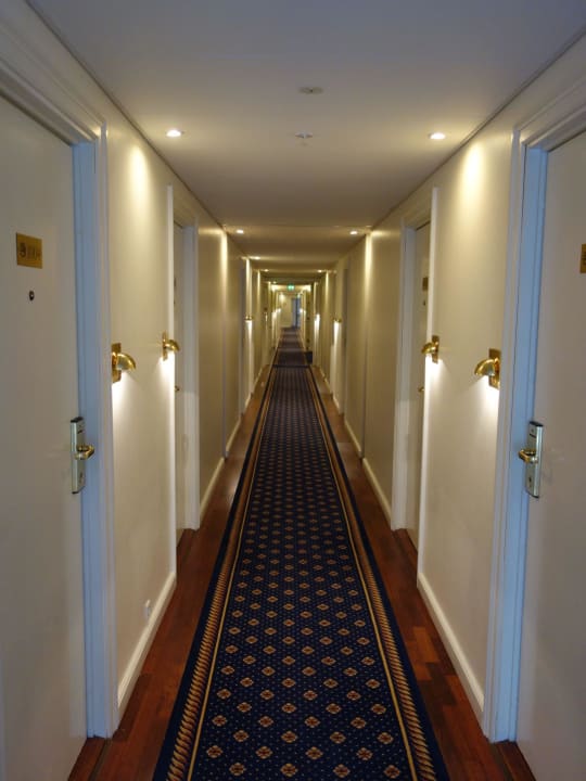 Hotelgang zu den Zimmern Hotel Copenhagen Strand