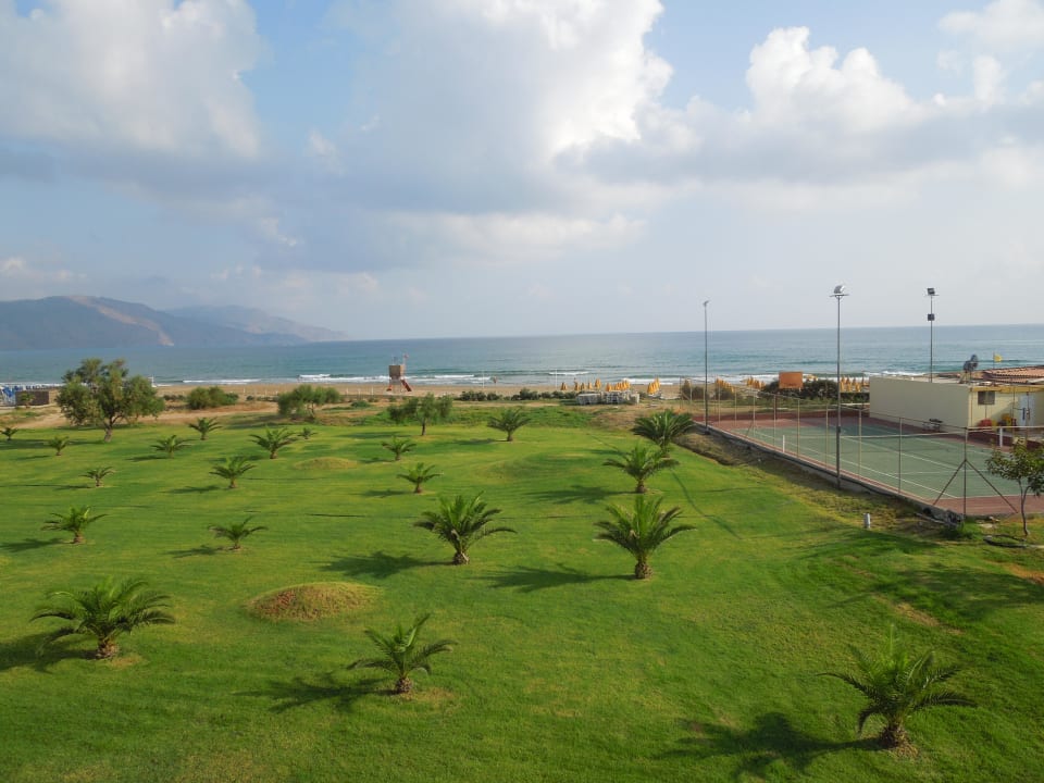 Unser Ausblick vom Balkon Vantaris Palace