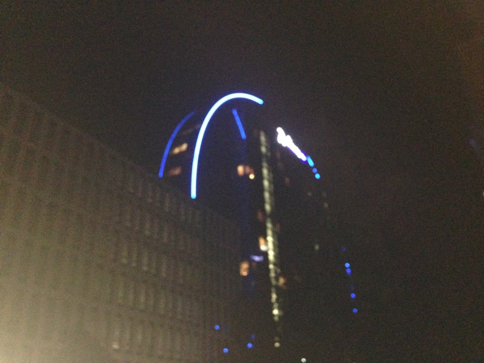Außenansicht Radisson Blu Hotel Frankfurt