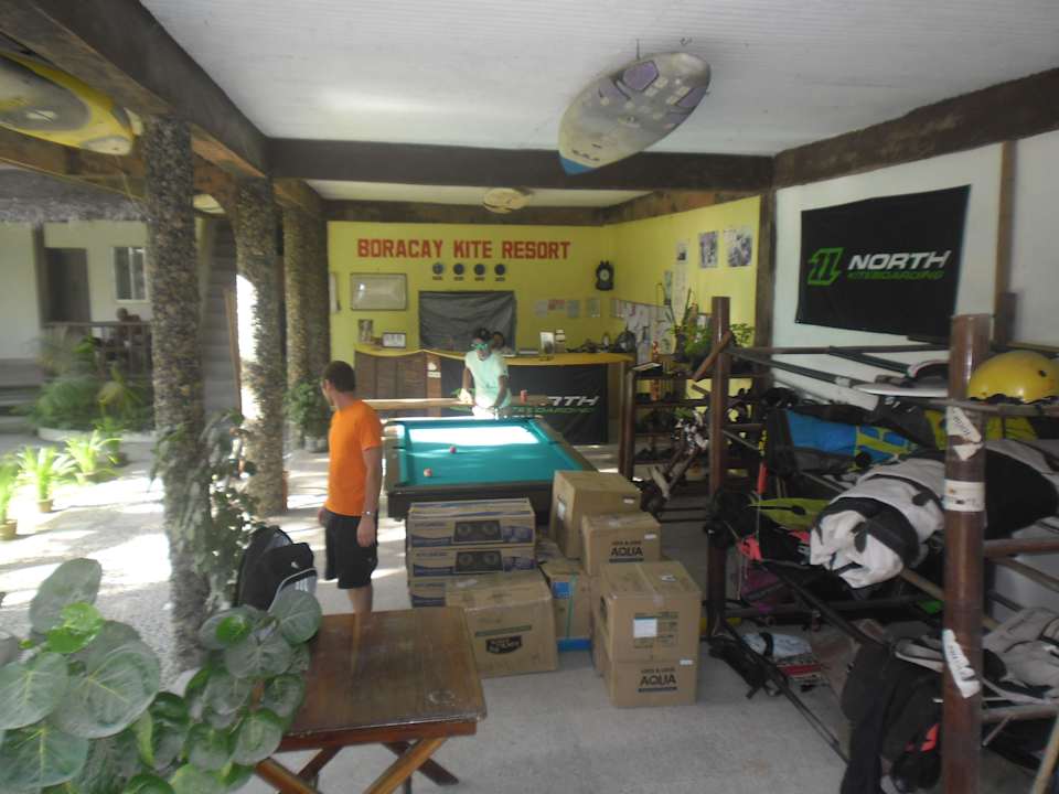 Die Open-Air-Lobby Hotel Boracay Kite Resort Windpia