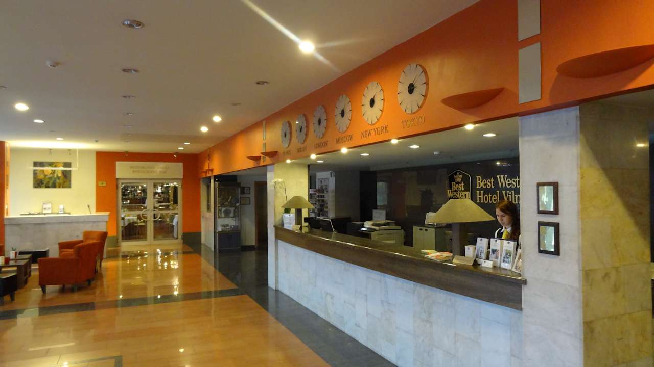 Lobby Best Western Hotel Naujasis Vilnius