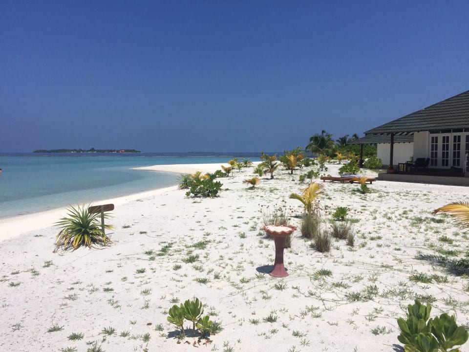 Blick südlicher Strand Adaaran Select Meedhupparu Island Resort - Premium All Inclusive
