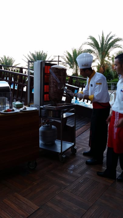 Kebab (Döner) gab es auch  Granada Luxury Okurcalar