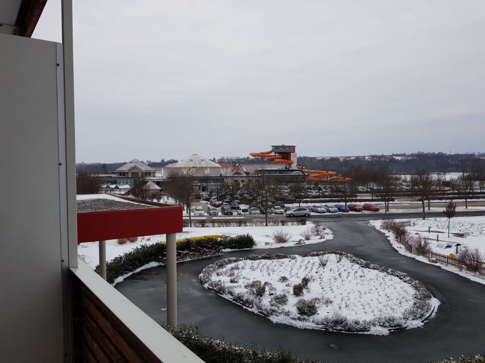 Ausblick All In Red Thermenhotel