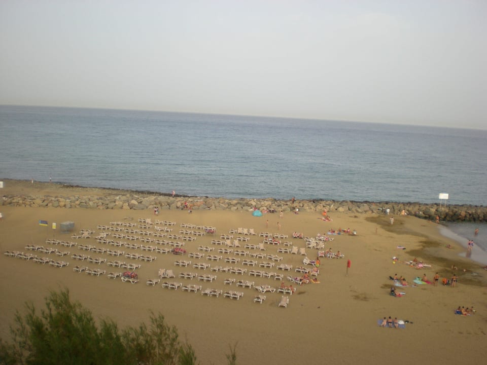 Blick auf den Strand Hotel Parque Tropical